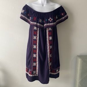 ⚡️Last Days! Skies Are Blue Embroidered Dress M